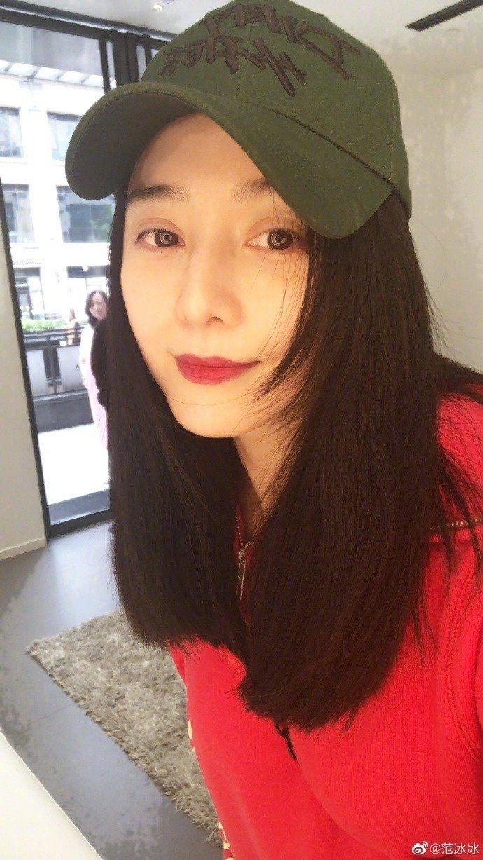 范冰冰。 图／摘自微博